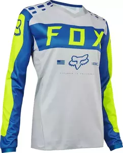 Fox Girls Jersey 180 Grau/Blau XL-2