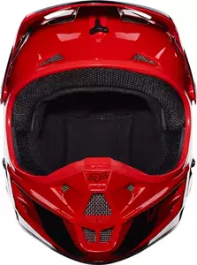 FOX V-1 RACE casco moto ROJO L-4