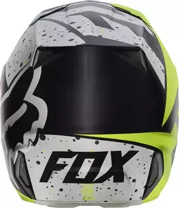 FOX V-2 NIRV GREY/YELLOW S motociklistička kaciga-2