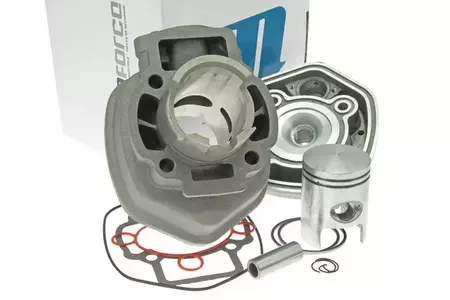 Zylinder Kit Motoforce Aluminium 50cm3 Piaggio/Gilera neuer Typ 5 Winkel-1