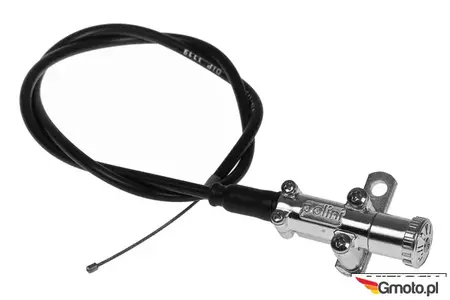 Extractor de mână Polini, cromat, cu cablu de 60 cm - P316.0011