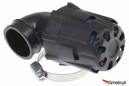 Polini Air Box Mini-luchtfilter, zwart, d.32mm, 90° - P203.0095