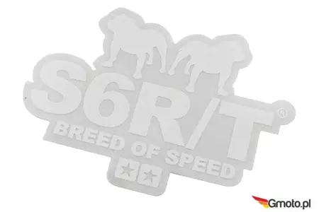Stage6 R/T Breed of Speed-mærkat, hvid