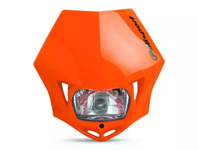 Polisport MMX Přední světlo oranžové-1