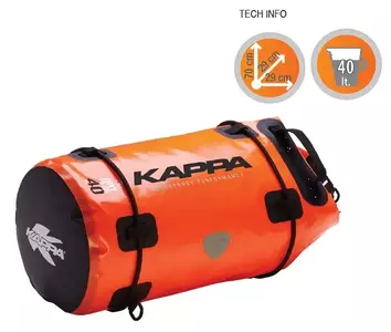Taška - rollbag sedací válec 100% vodotěsný Kappa - WA405F