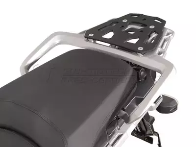ALU-RACK черен багажник за Triumph Tiger 1200 Explorer 11- SW-Motech централна пластина за багажника - GPT.11.482.15000/B