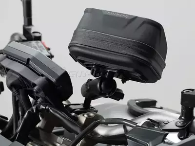 Uniwersalny zestaw uchwytów GPS i pokrowca Navi Pro L na kierownicę 22/28mm SW-Motech Produkt wycofany z oferty-5