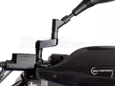 Extension de rétroviseur Noir Yamaha KTM Ducati SW-Motech-3
