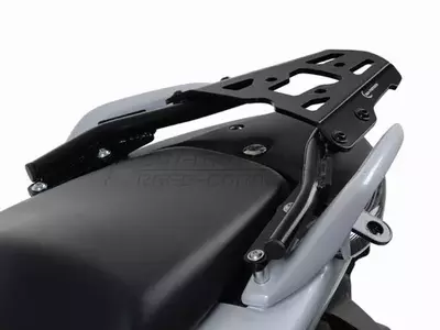 ALU-RACK schwarzer Gepäckträger für die Honda VFR1200X Crosstourer 11- SW-Motech zentrale Kofferraumplatte-2