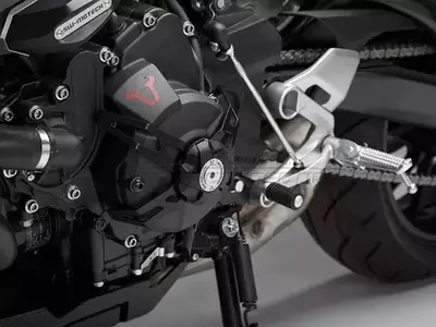 Cobertura do motor preta Yamaha MT-09 13- XSR 900 16- SW-Motech-2