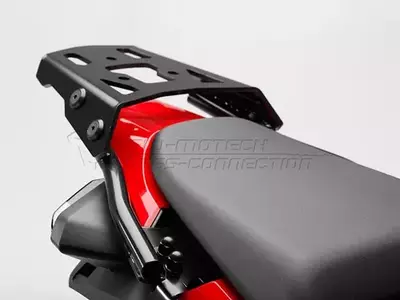 ALU-RACK portaequipajes negro para Honda VFR 800 F 14- SW-Motech placa central del maletero-2