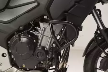 Fekete Honda CB500 X 16- SW-Motech sárvédők-2