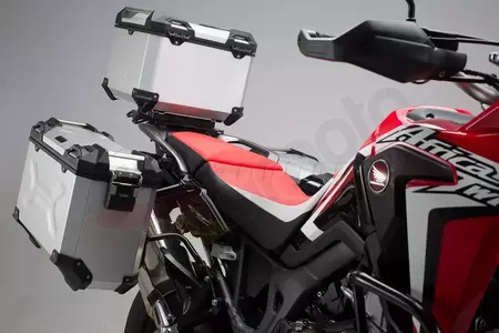TRAX ADV Plata Ducati Multistrada 1200 S Hyperstrada SW-Motech kit completo baúl central-2