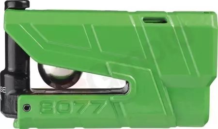 Abus Granit Detecto X-Plus 8077 grünes Bremsscheibenschloss mit Alarm - 70441