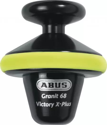 "Abus Granit Victory X-Plus 68" geltonos spalvos stabdžių disko užraktas - 56335