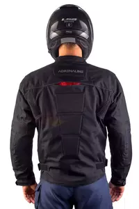 Tekstilna motociklistička jakna Adrenaline Pyramid 2.0 PPE, crna XL-4