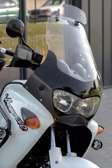 Déflecteur moto ZR1 18x30 cm brillant-4