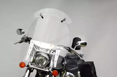 Chopper obarvan deflektor za motorna kolesa-1