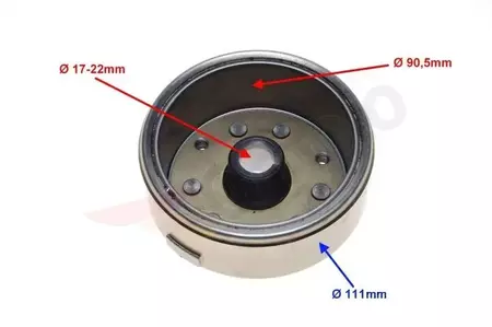 Roda magnética Motor 156FMI-7