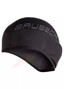 Brubeck unisex termo čiapka na motorku čierna S/M