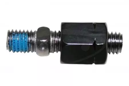Adapter lusterka M8x1,25mm lewy gwint na M8x1,25 otwór, czarny