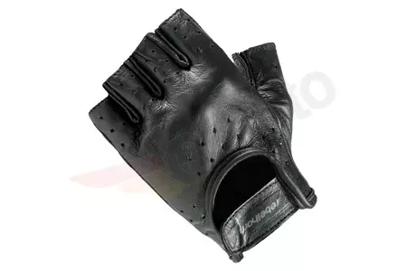 Kožne motociklističke rukavice Rebelhorn Rascal, crne, XS-2