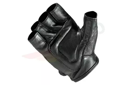 Rebelhorn Rascal črne usnjene motoristične rokavice XS-3