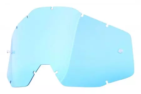 Szemüveg lencse 100% Procent Racecraft Accuri Strata kék színű Anti-Fog lencsével