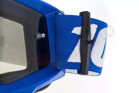 Gafas de moto 100% Porcentaje modelo Accuri Sand Reflex Azul color gris humo gris cristal tintado-8