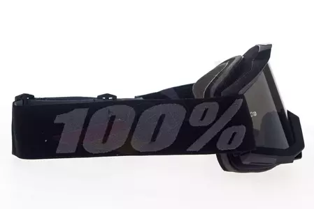 Gogle motocyklowe 100% Procent model Accuri Black Sand kolor czarny szybka przyciemniana-4
