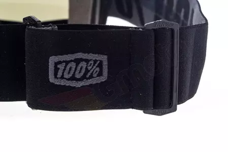 Gafas de moto 100% Percent modelo Accuri Black Sand color negro cristal tintado-7