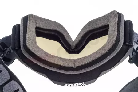 Gogle motocyklowe 100% Procent model Accuri Black Sand kolor czarny szybka przyciemniana-9