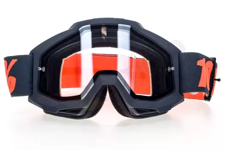 Gafas de moto 100% Percent modelo Accuri Enduro Gunmetal color gris cristal transparente-2