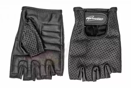 Летни кожени ръкавици за мотоциклет без пръсти XS-4