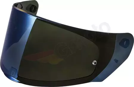 LS2 FF384 FF351 FF352 FF369 Rookie Single Mono Blade e visiera Delta blu specchiata per casco - 800010217