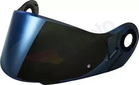 LS2 FF386 FF370 FF325 Strobe gespiegeld blauw helmvizier