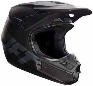 SHIFT casco de moto WHIT3 TARMAC NEGRO MATE L-1