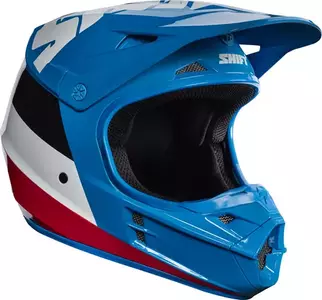 SHIFT casco moto WHIT3 TARMAC AZUL L-1
