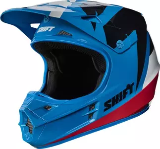 SHIFT casco moto WHIT3 TARMAC AZUL L-4
