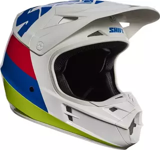 SHIFT casco moto WHIT3 TARMAC BLANCO L-1