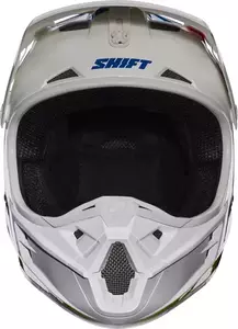 SHIFT casco moto WHIT3 TARMAC BLANCO L-2