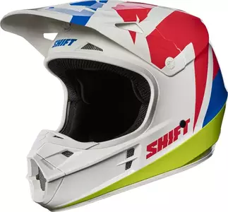 SHIFT casco moto WHIT3 TARMAC BLANCO L-5