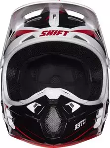 SHIFT V-1 ASSAULT RACE casco moto NEGRO/BLANCO L-2