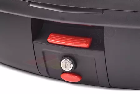 Moretti centrale kofferbak 50L rood + Monolock plaat-6