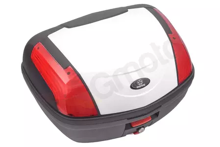 Централен багажник на Moretti 50L бял + плоча Monolock-7