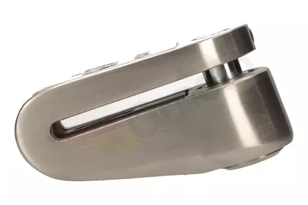 Ključavnica zavornega diska z alarmom KOVIX KDL15 srebrna-5
