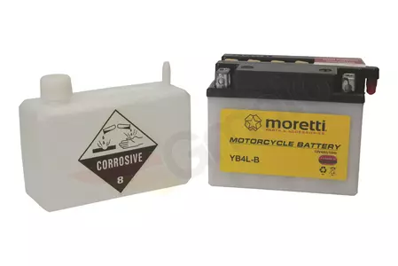 Standardna 12V 4 Ah Moretti YB4L-B baterija-1