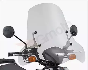 Zubehör transparente Windschutzscheibe Yamaha Aerox R 50 Vity BW'S 125 GIVI - GI288A