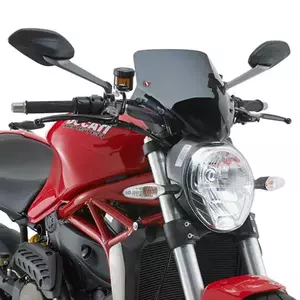 Příslušenství kouřové čelní sklo Ducati Monster 1200 GIVI - GIA7404
