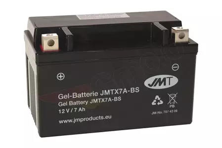 Bateria de gel 12V 6 Ah JMT YTX7A-BS (WP7A-BS)
